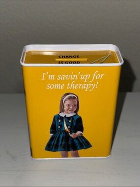 Blue Q - I'm Savin' Up For Some Therapy! Tin Bank